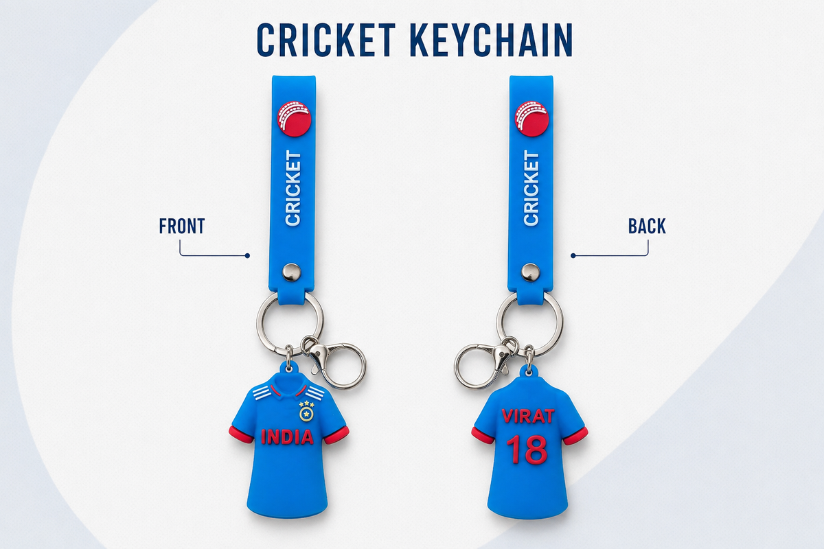 Virat Kohli Jersey no 18 Keychain