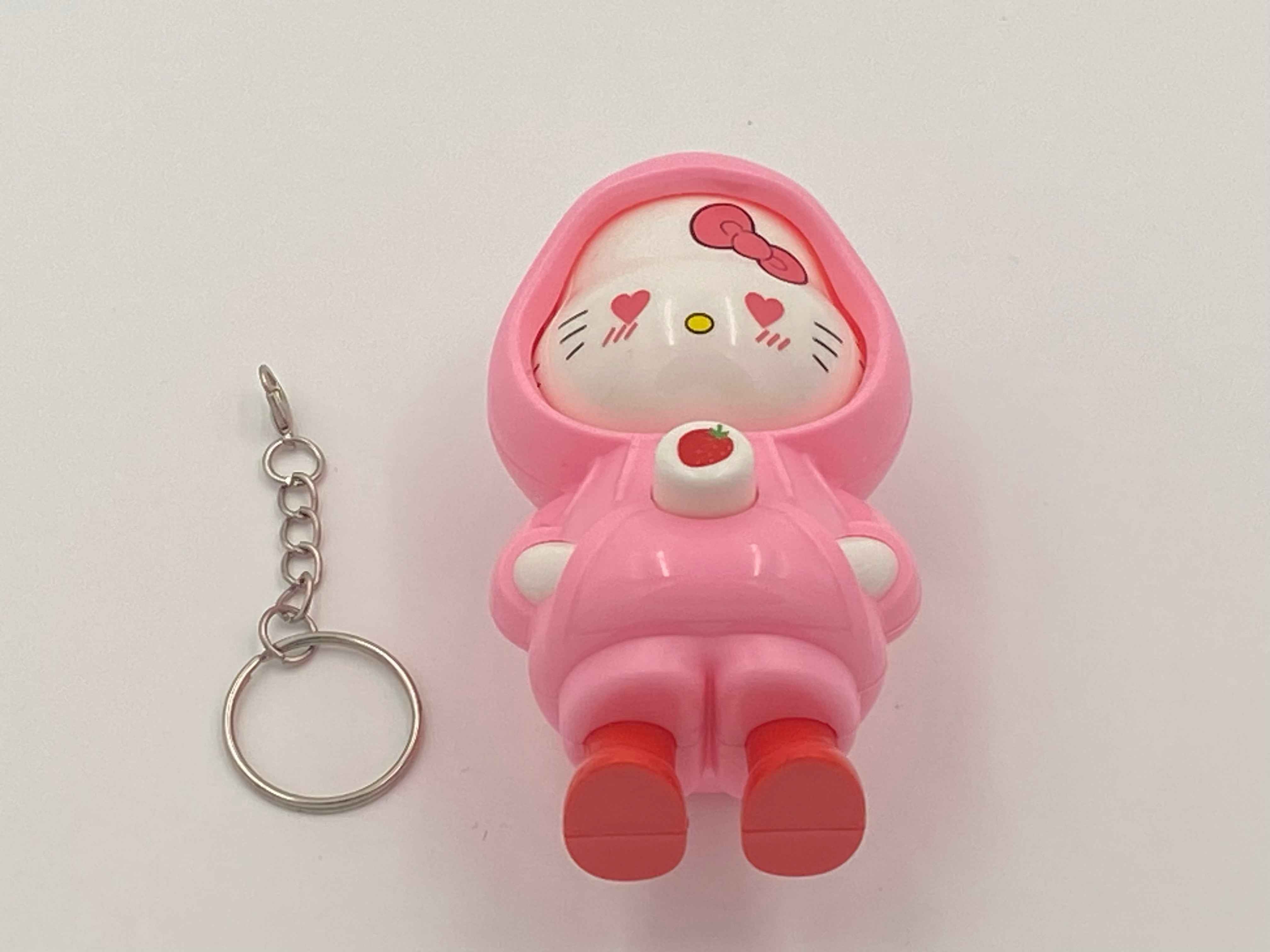 Hello Kitty Face changing Key chain (1004)