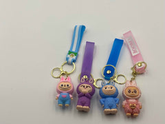 Trending Labubu rubber multicolour keychain (1012)