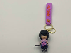 Naruto Sasuke Uchiha 3D silicone keychain (1020)