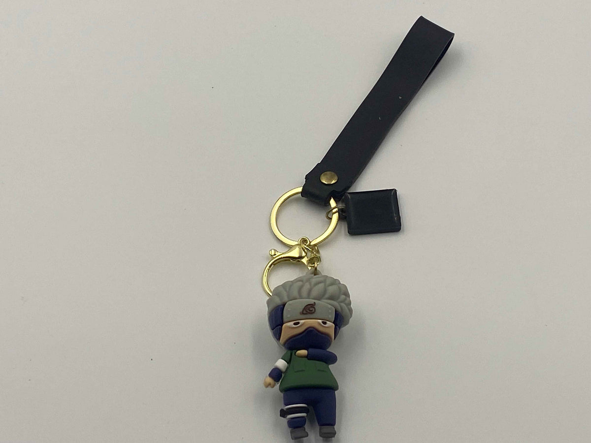 Naruto Kakashi Hatake 3D silicone keychain (1022)