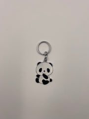 Cute Panda metal keychain (1034)