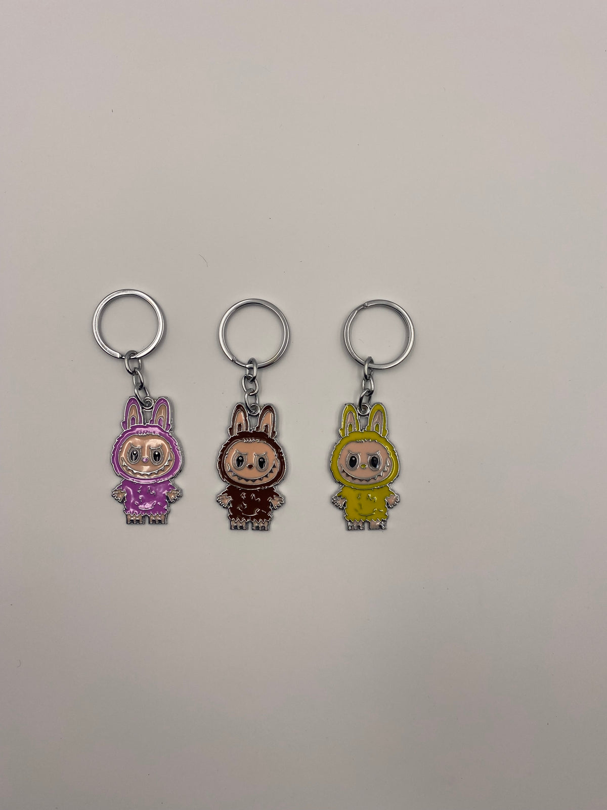 Labubu multicolour metal keychain (1040)