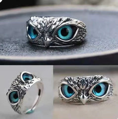 Korean style Evil eye owl ring (2007)