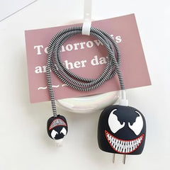 Marvel Venom Apple Iphone 20W charger Silicone Cover