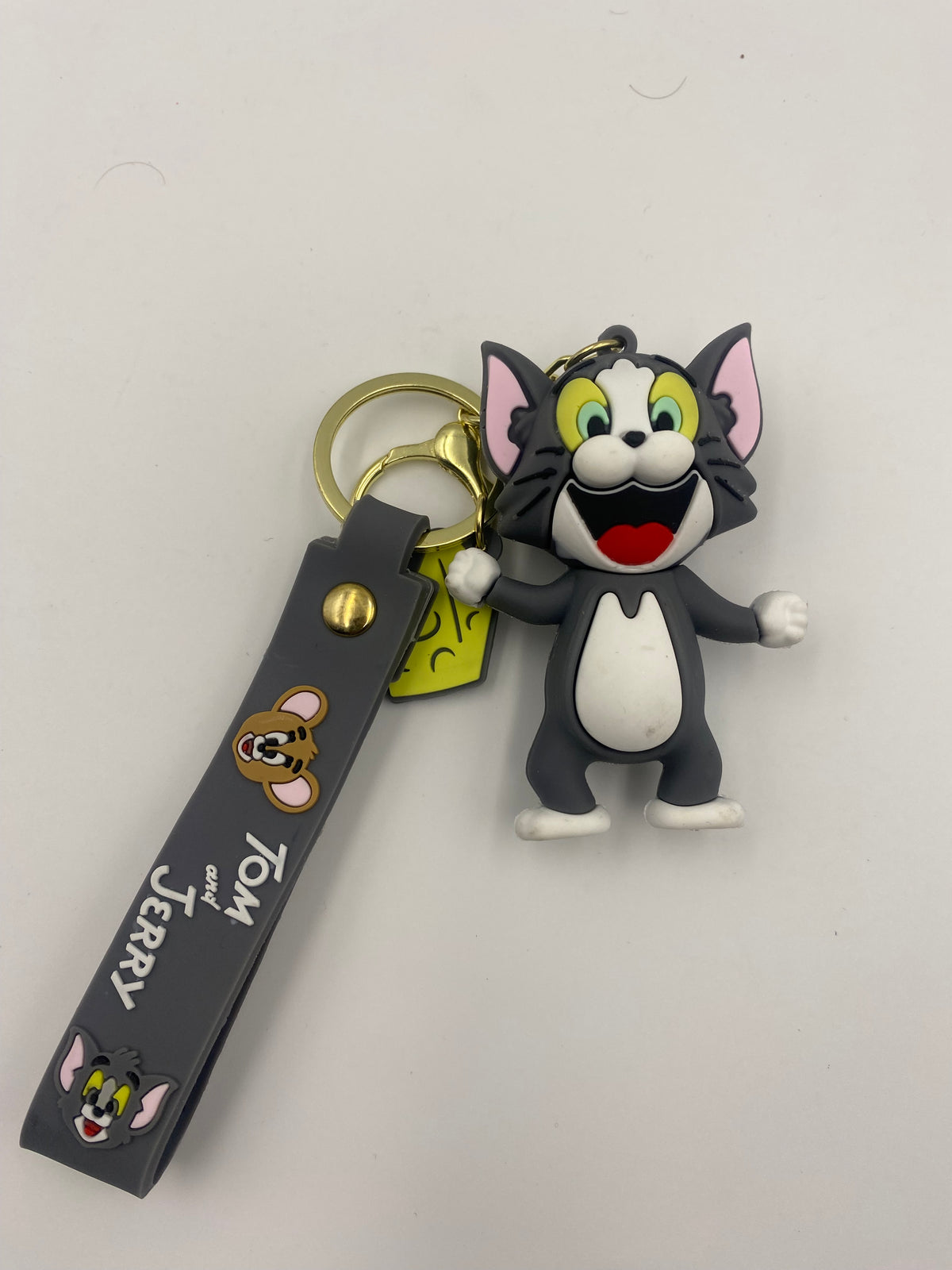 Tom n Jerry Tom 3D Silicone keychain