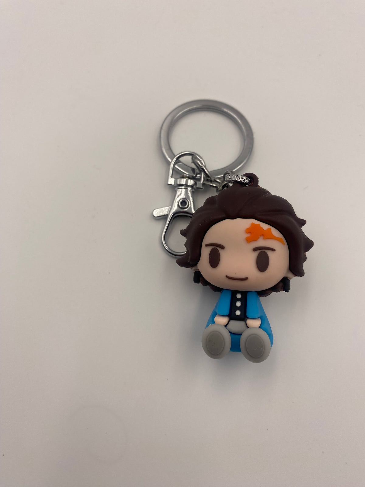 Demon Slayer Tanjiro Kamado Sitting keychain