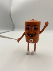 Face changing Cylinder keychain