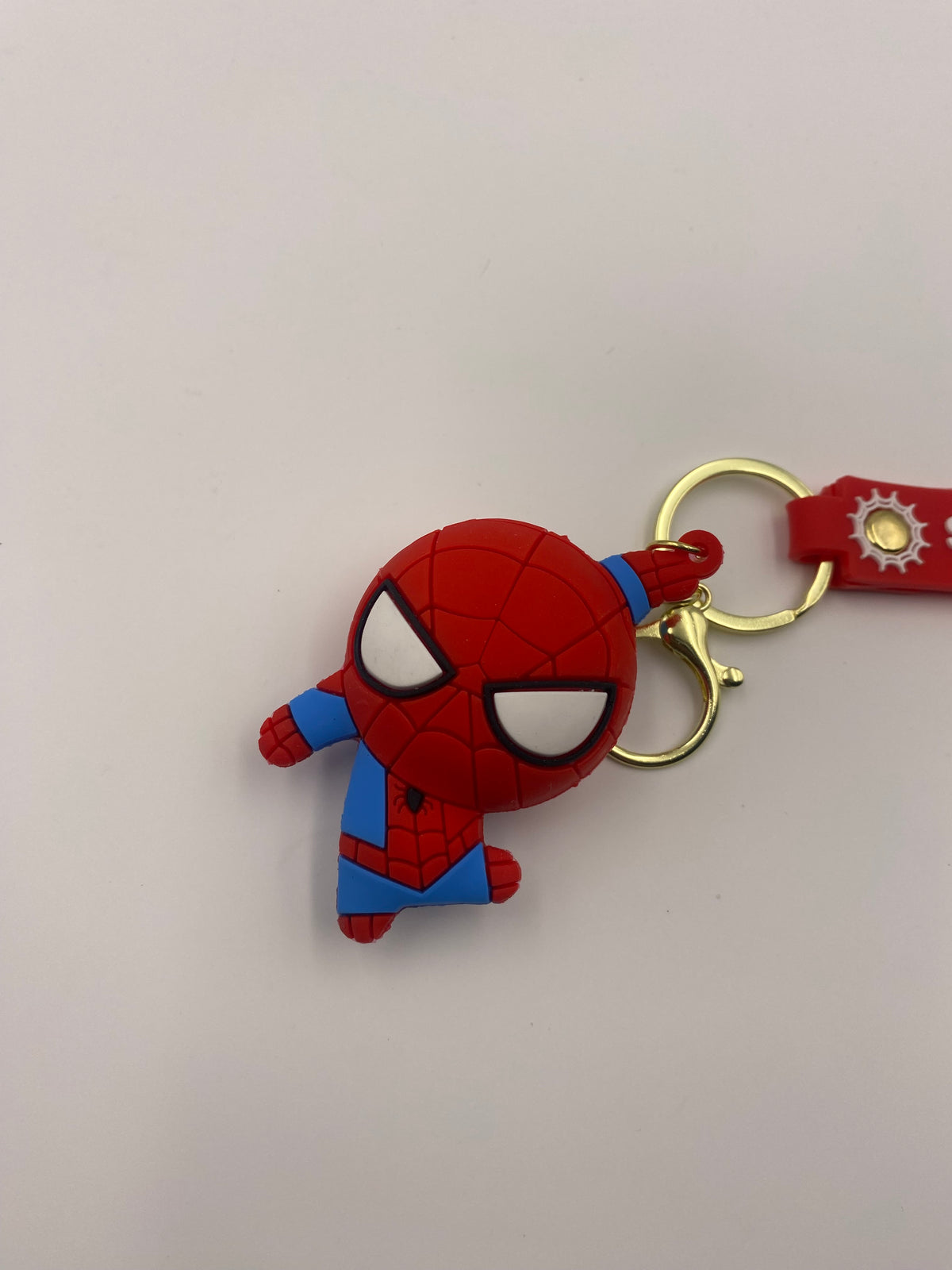 Spiderman 3D Silicone Keychain