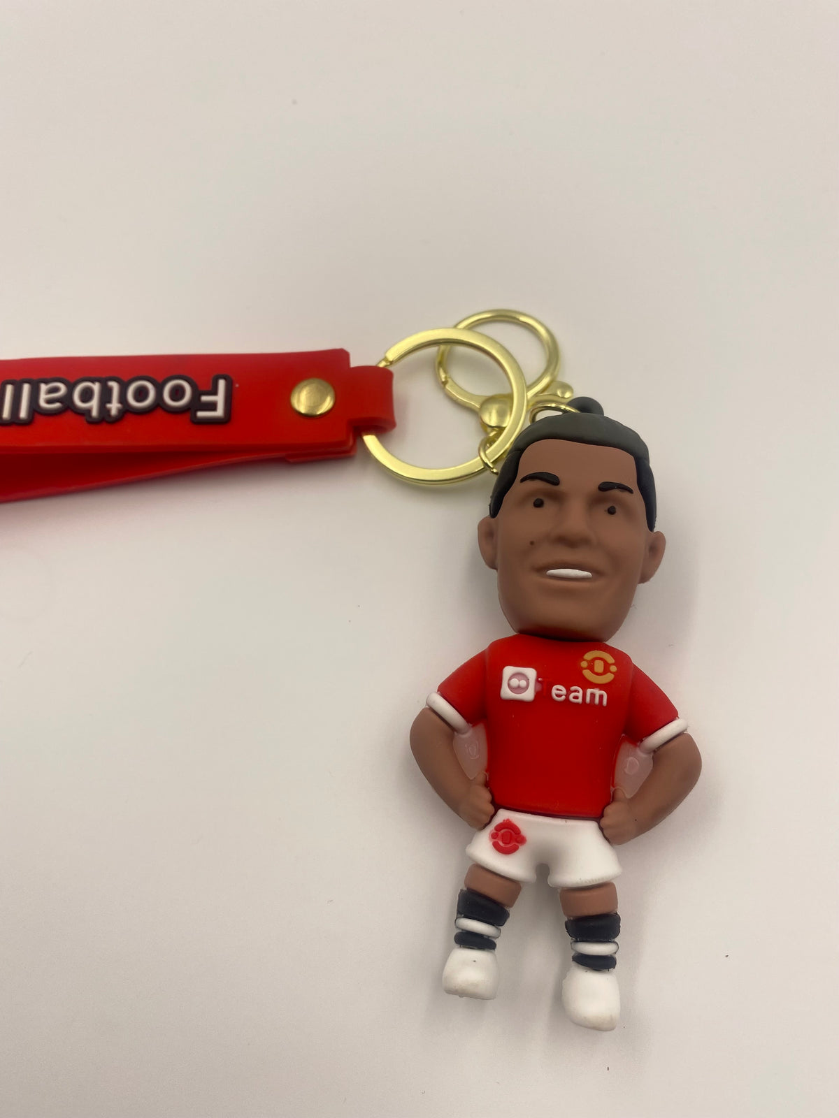 Christiano Ronaldo 3D Silicone keychain