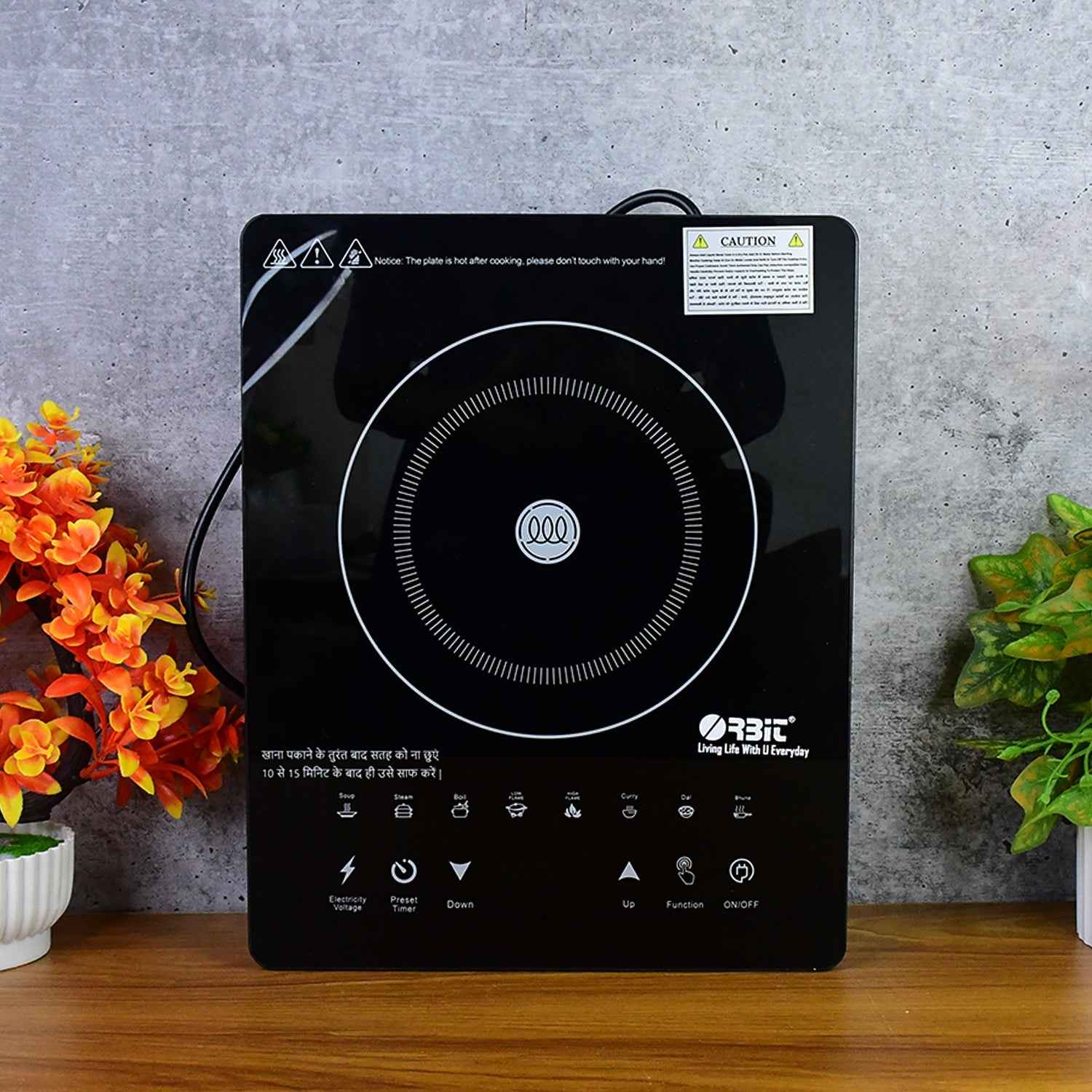 2000W Induction Cooker – Portable Touch Control & Fast Heating