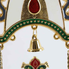 Pooja Jhula Mandir – Traditional Decorative Idol Swing with Bell