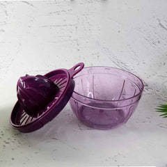 Manual Citrus Juicer 650ml – Seed Filter & Durable Plastic