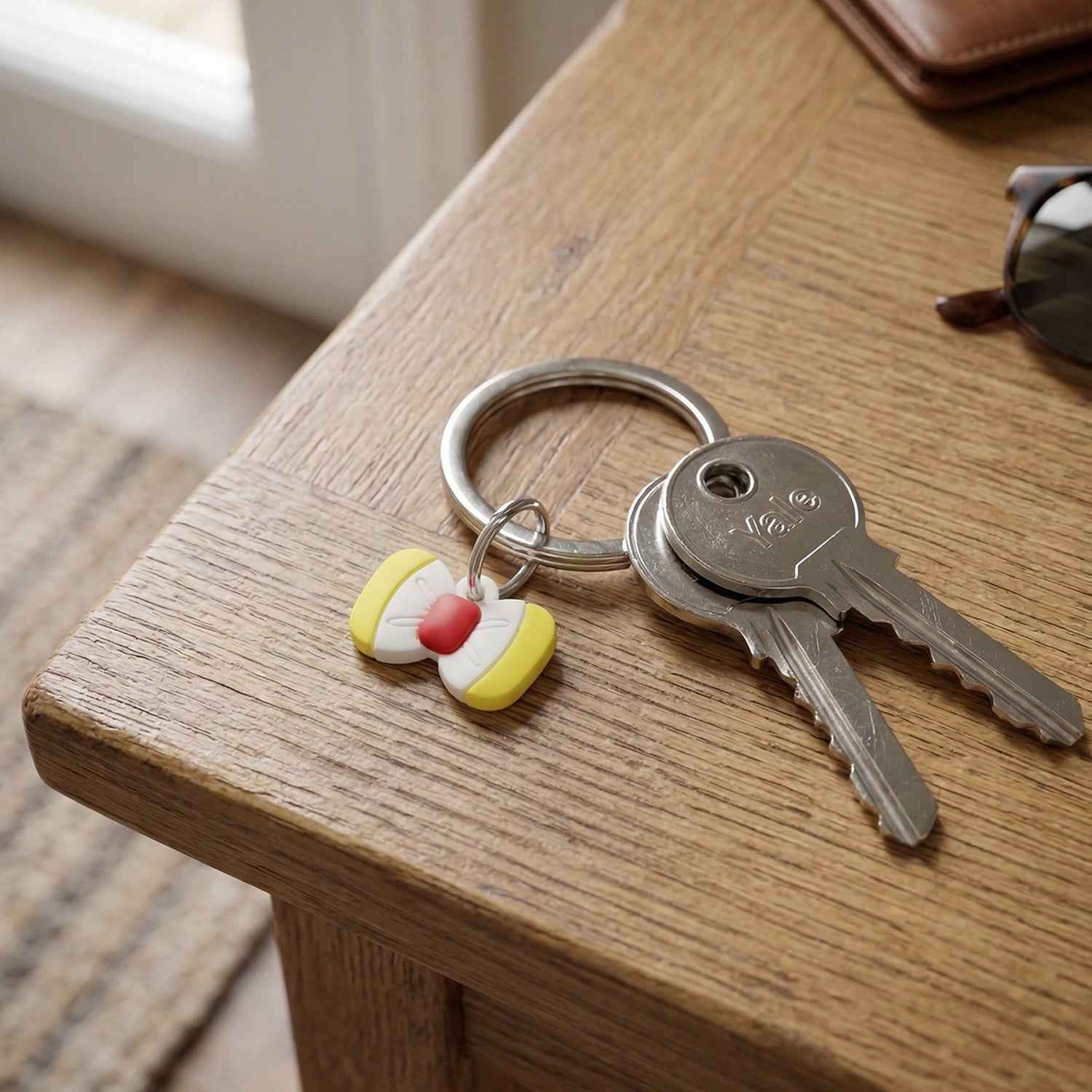 Keychain Accessories – Stylish Bow Design for Bags & Keys