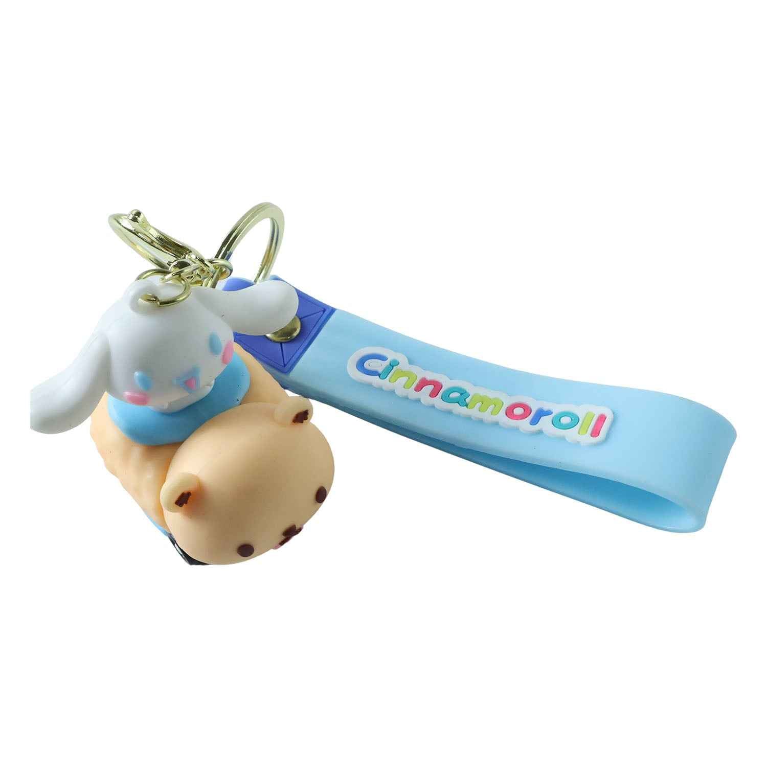 Cartoon Dog Silicone Keychain – Cute & Durable Bag Charm