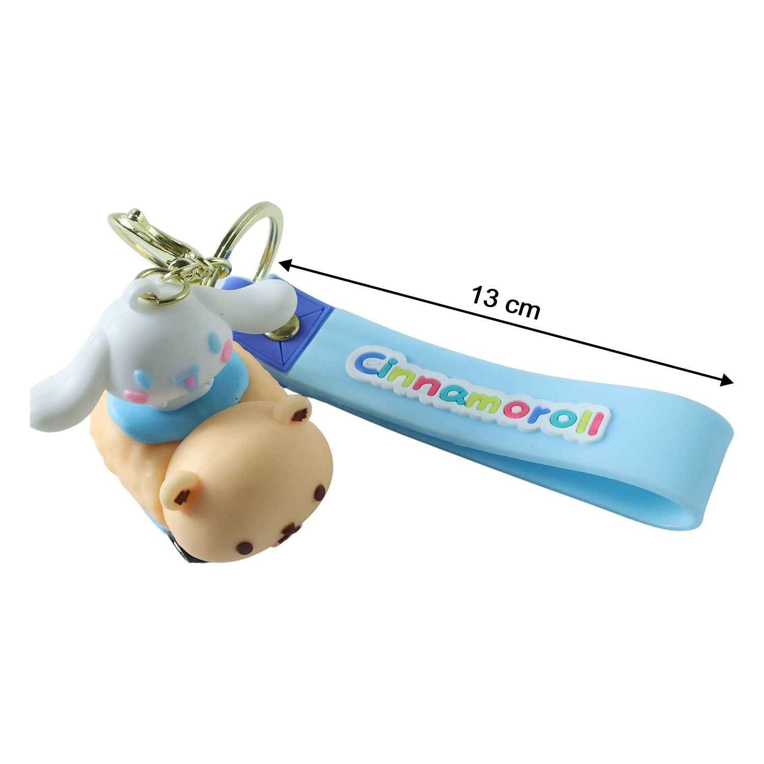 Cartoon Dog Silicone Keychain – Cute & Durable Bag Charm