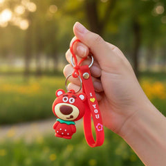 Cartoon Bear Figure Keychain – Cute & Stylish Accessory
