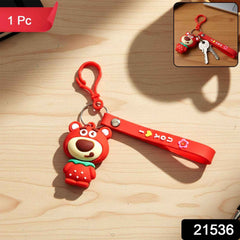 Cartoon Bear Figure Keychain – Cute & Stylish Accessory