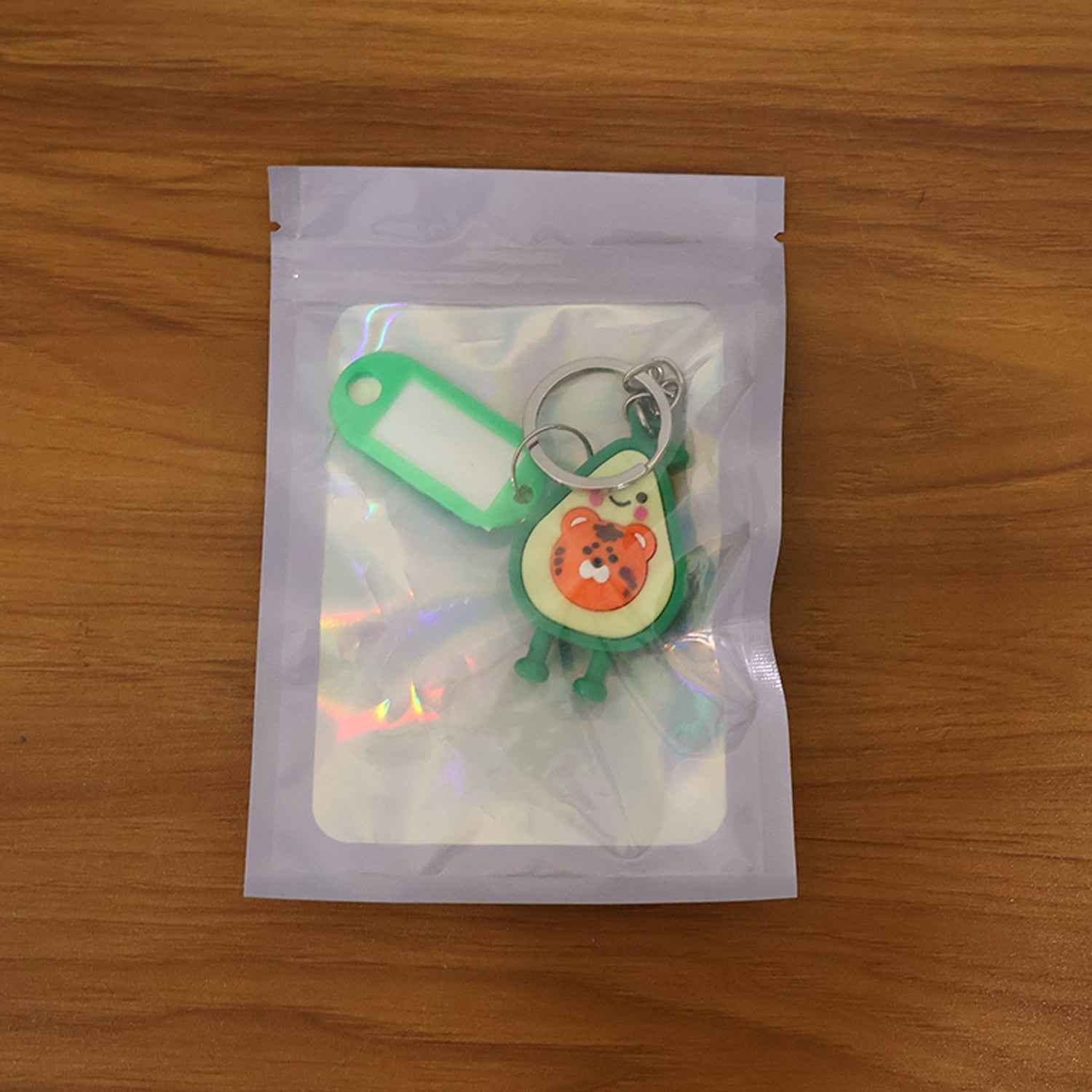 Cartoon Character Keychain – Decorative ID Tag Accessory