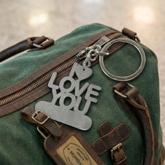 Love You Keychain – Romantic Gift for Couples & Daily Use