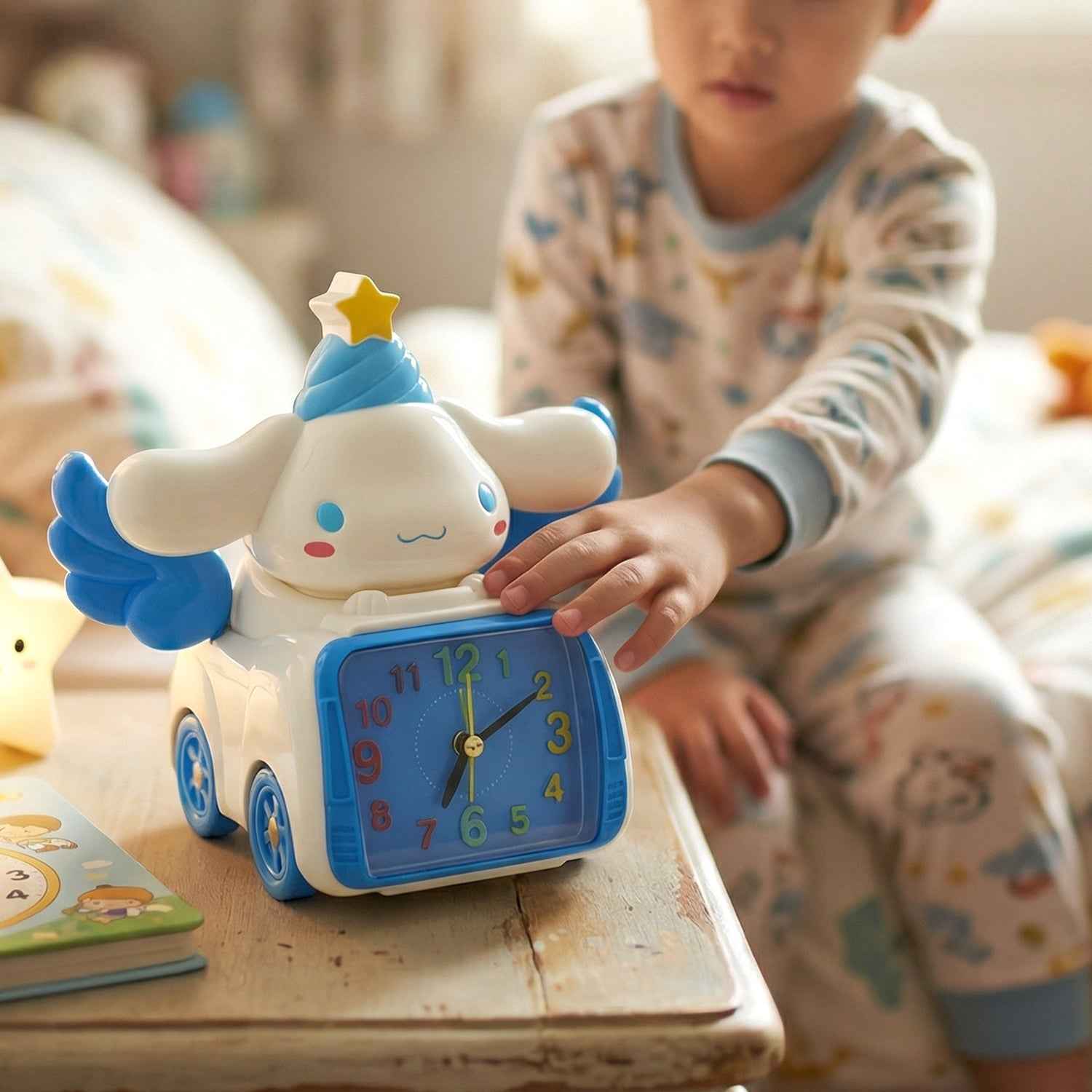 Kids Cartoon Bunny Alarm Clock – Cute, Vibrant & Fun Design