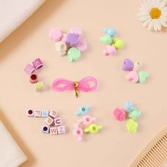 DIY Beading Jewellery Making Kit – Creative Bracelet & Necklace Set for Kids