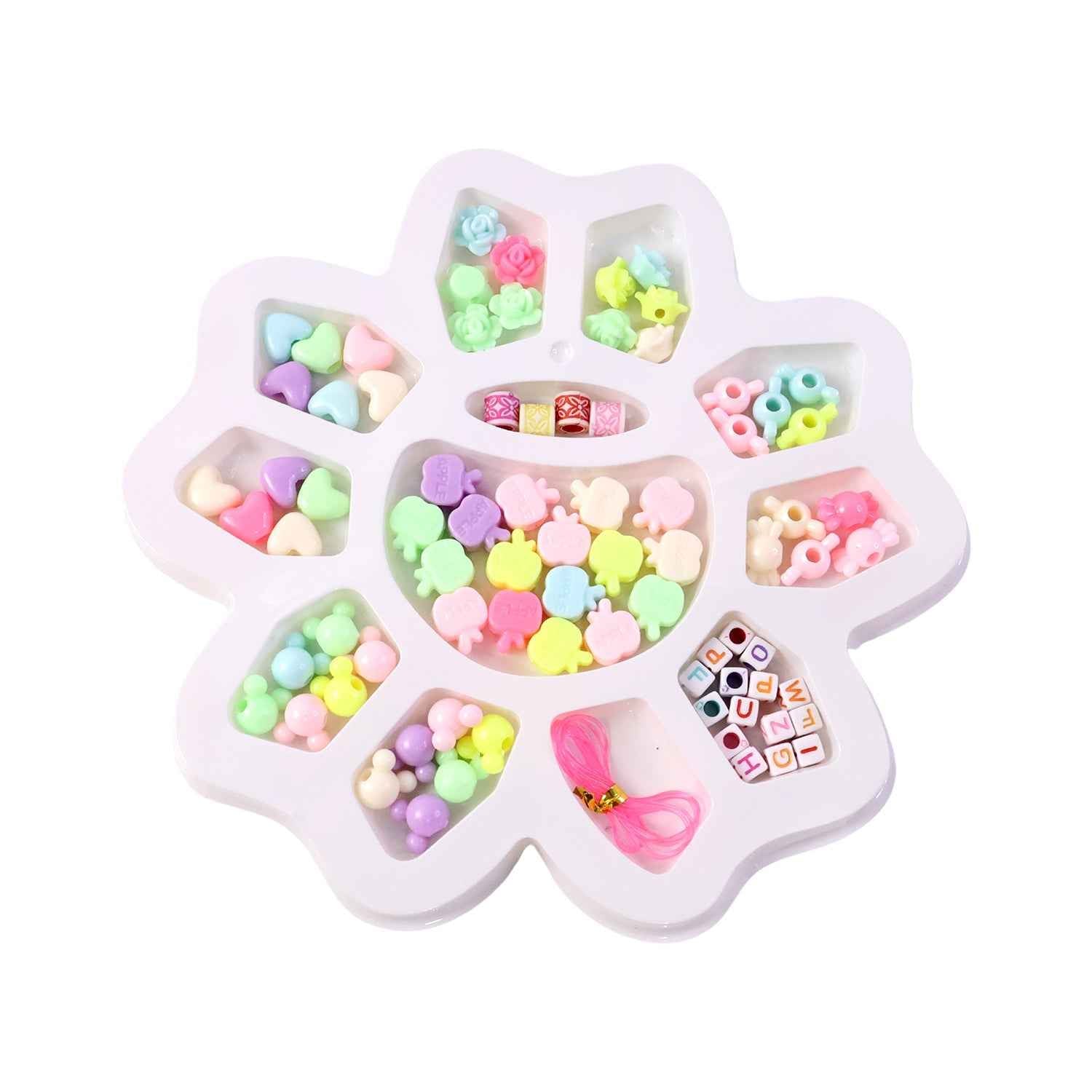 DIY Beading Jewellery Making Kit – Creative Bracelet & Necklace Set for Kids