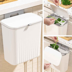 Kitchen Dustbin – Space-Saving Wall Mounted Plastic Bin