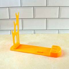 Plastic Kitchen Knife Stand – Durable & Space-Saving | CookAura