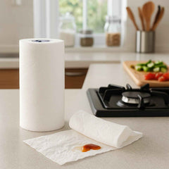 Kitchen Paper Towel Roll – 60 Super Absorbent Sheets