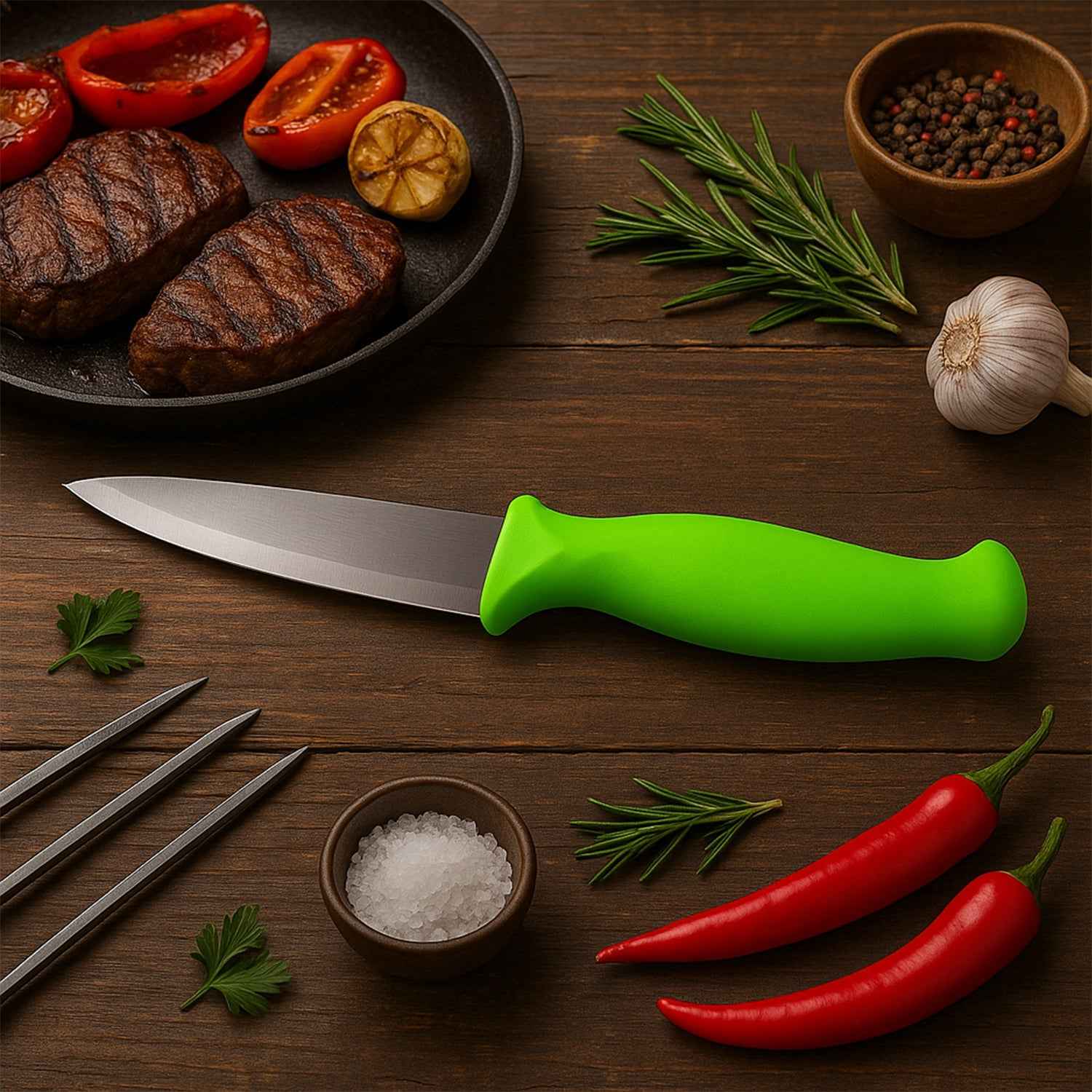 Multipurpose Kitchen Knife – Ultra-Sharp Stainless Steel Blade