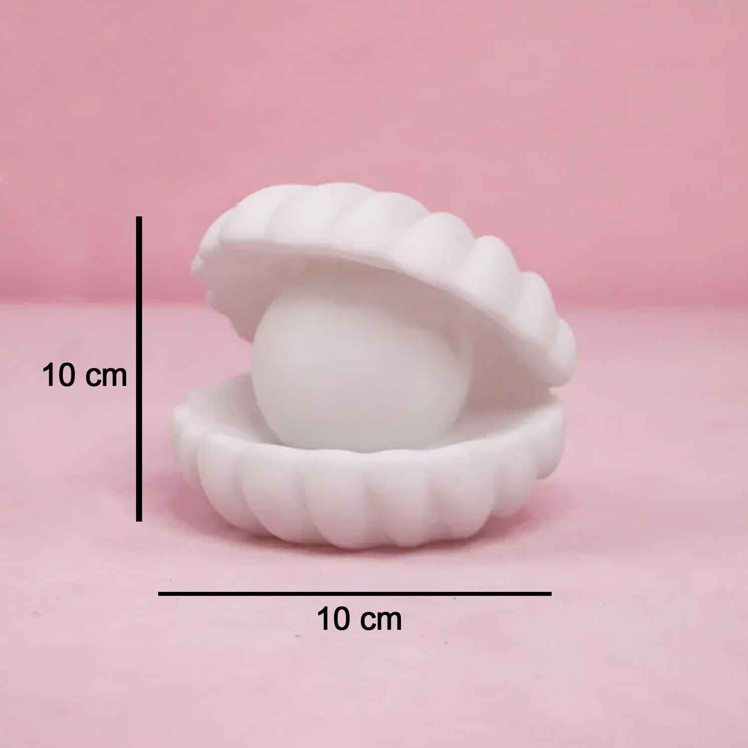 Pearl Shell Night Lamp – Elegant LED Decor | Indo Glow