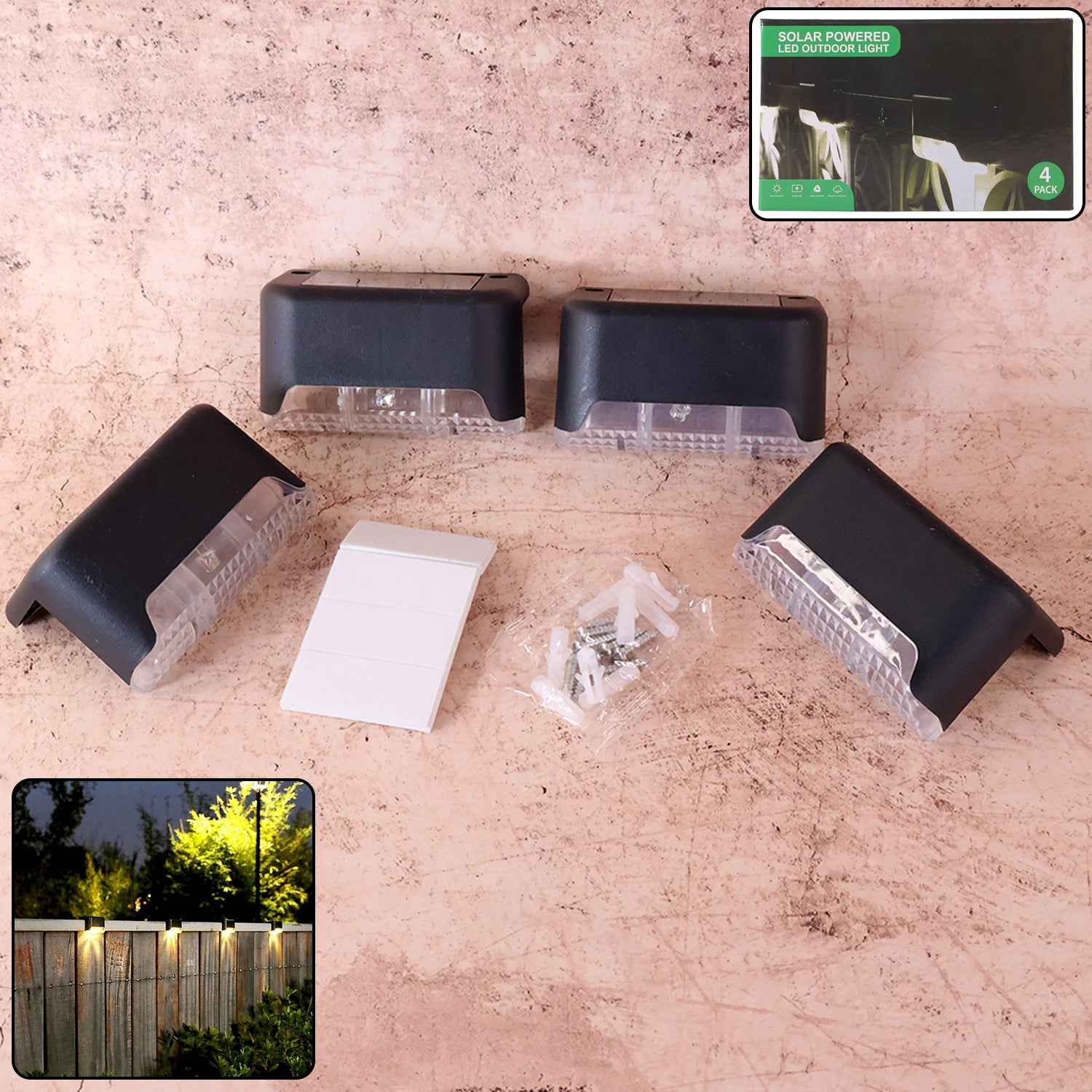 Solar Stair Lights – Waterproof Auto On/Off | Garden Vera