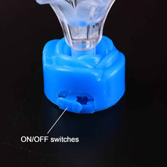 LED Fiber Optic Flower Night Lamps – Multi-Color Ambient Glow Set
