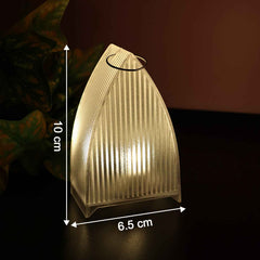 Transparent Decorative LED Candle Lights – Set of 24 Flameless
