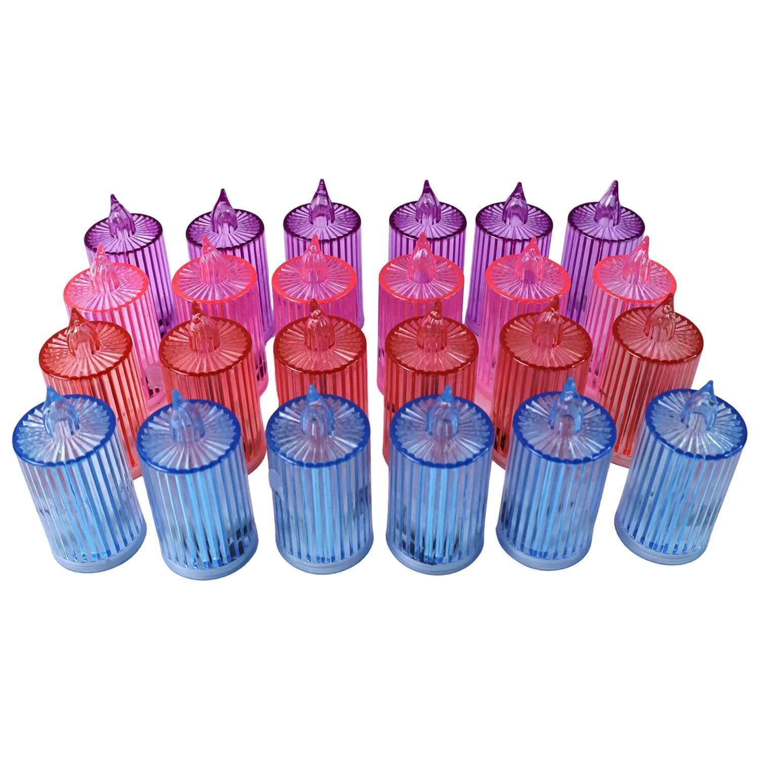 LED Flameless Candle Light Set – 24 Pc Decorative Ambiance