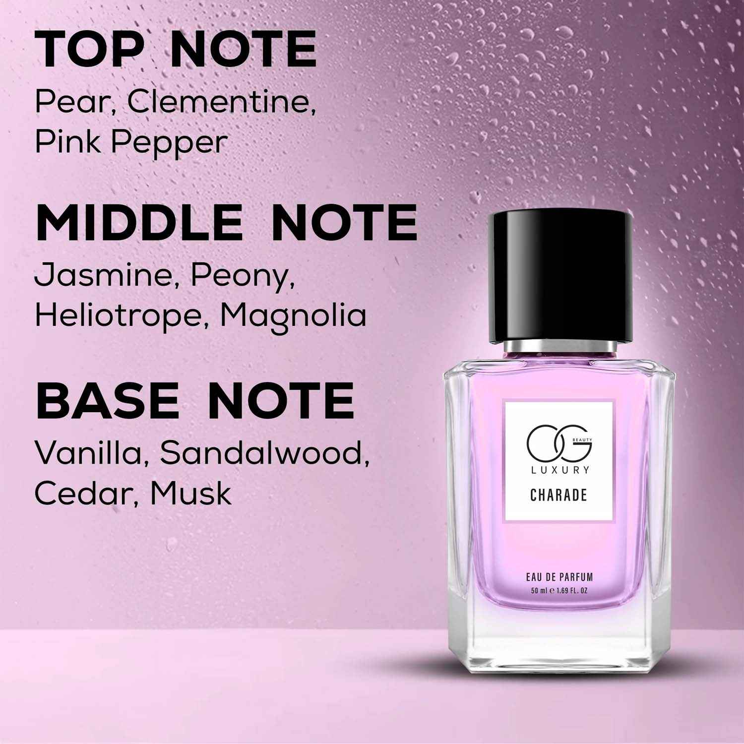 Charade Eau De Parfum – Elegant Long-Lasting Fragrance for Women