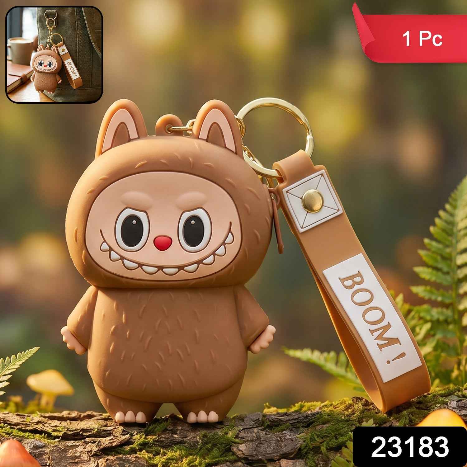 Mini Pouch Keychain Ð Cute Cartoon Design for Daily Use
