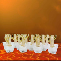 Cactus LED Tealight Candles – Unique Flameless Decorative Set
