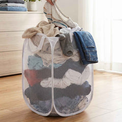 Foldable Mesh Laundry Bag Ð Large Capacity & Portable Design