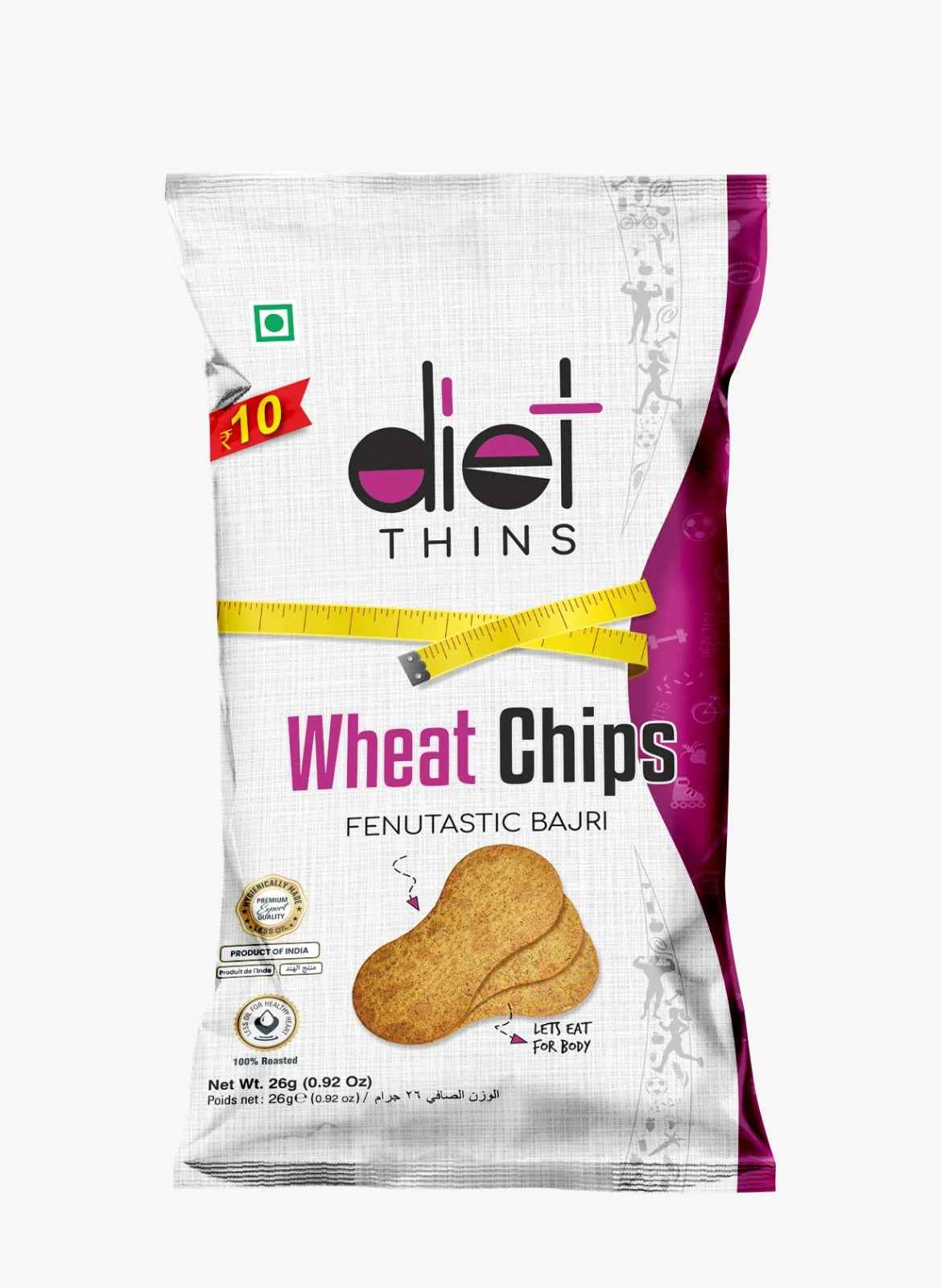 Bajri Mini Diet Thins – Fenugreek Millet Snack | Maniarr's