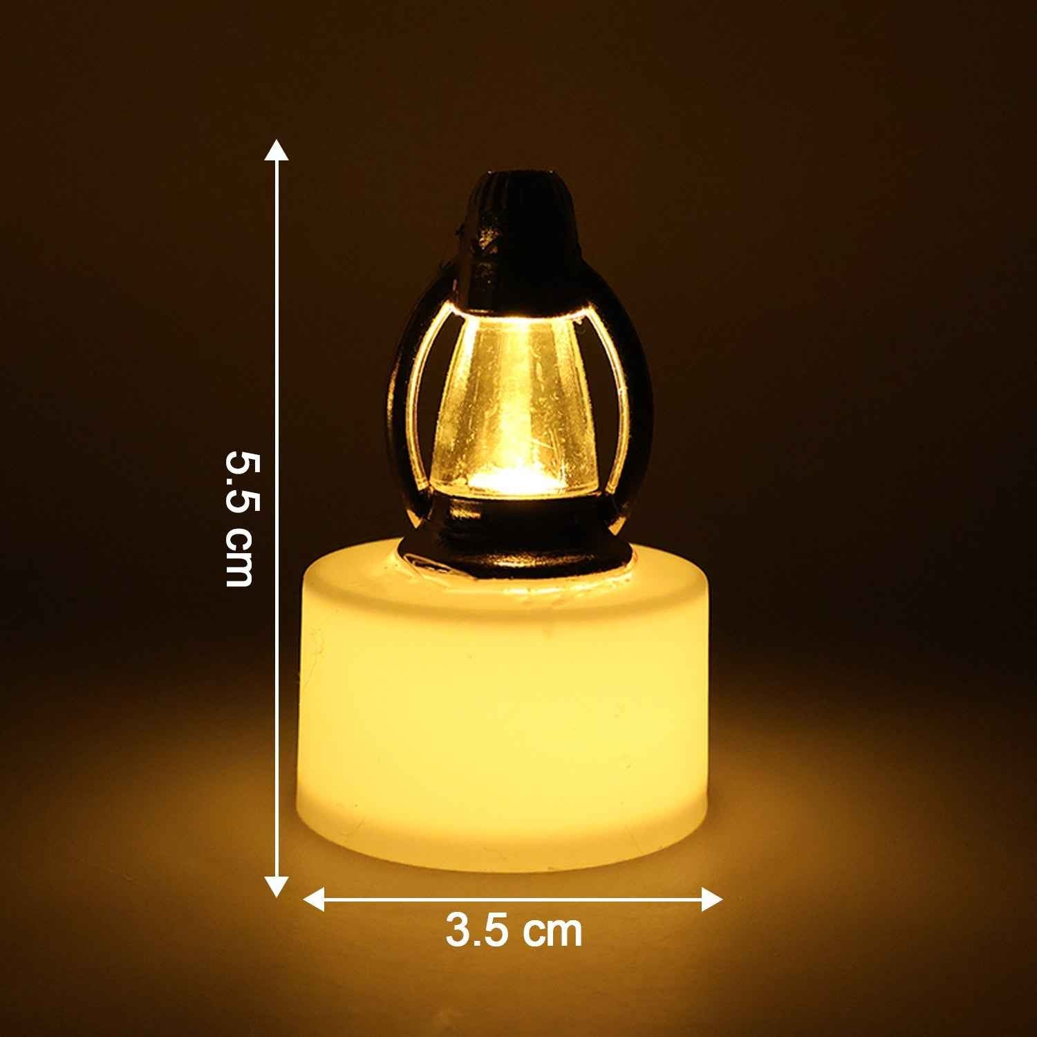 LED Decorative Candle Lamps – Set of 12 Multicolor Flameless Lights