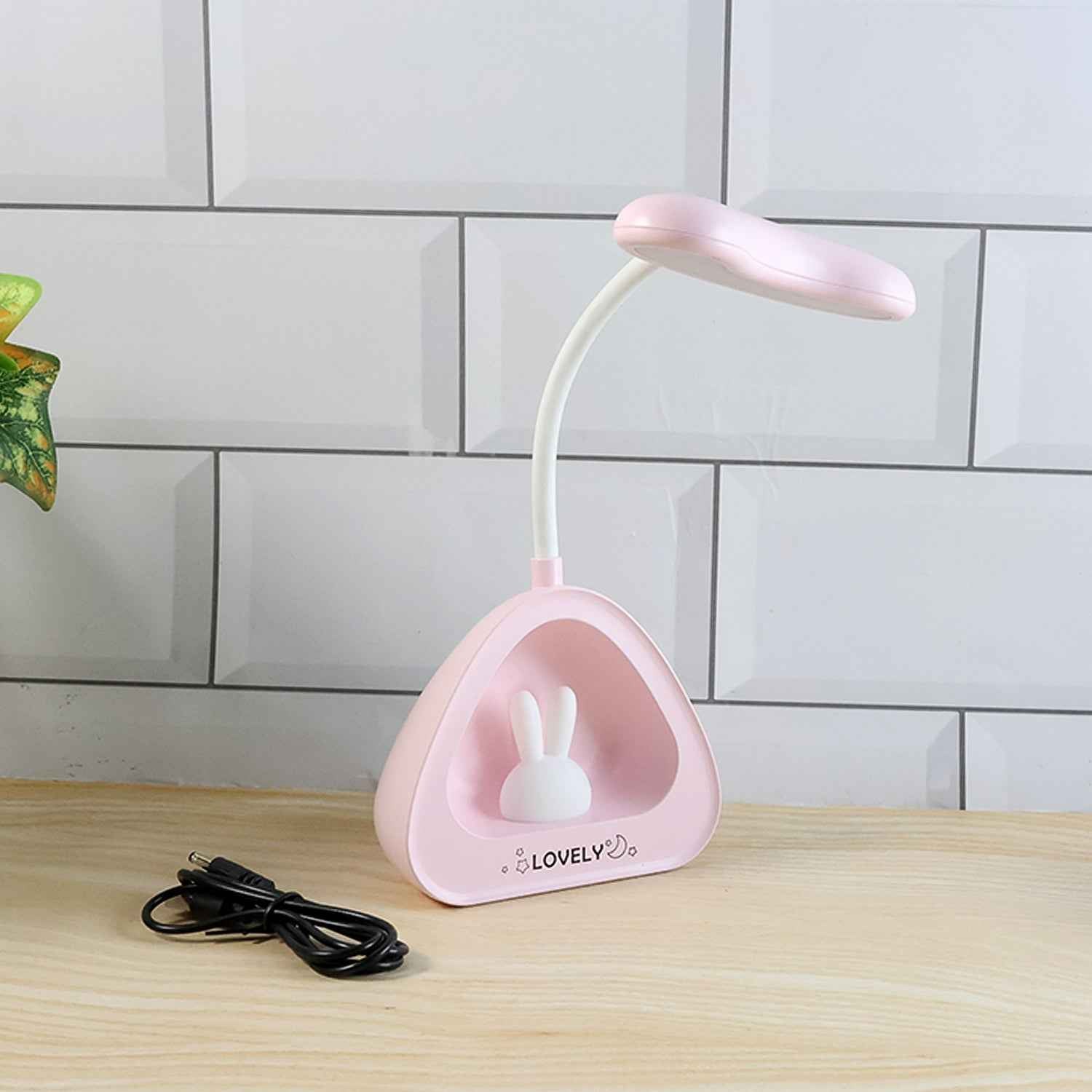 LED Desk Table Lamp – Eye-Care Light with Adjustable Neck