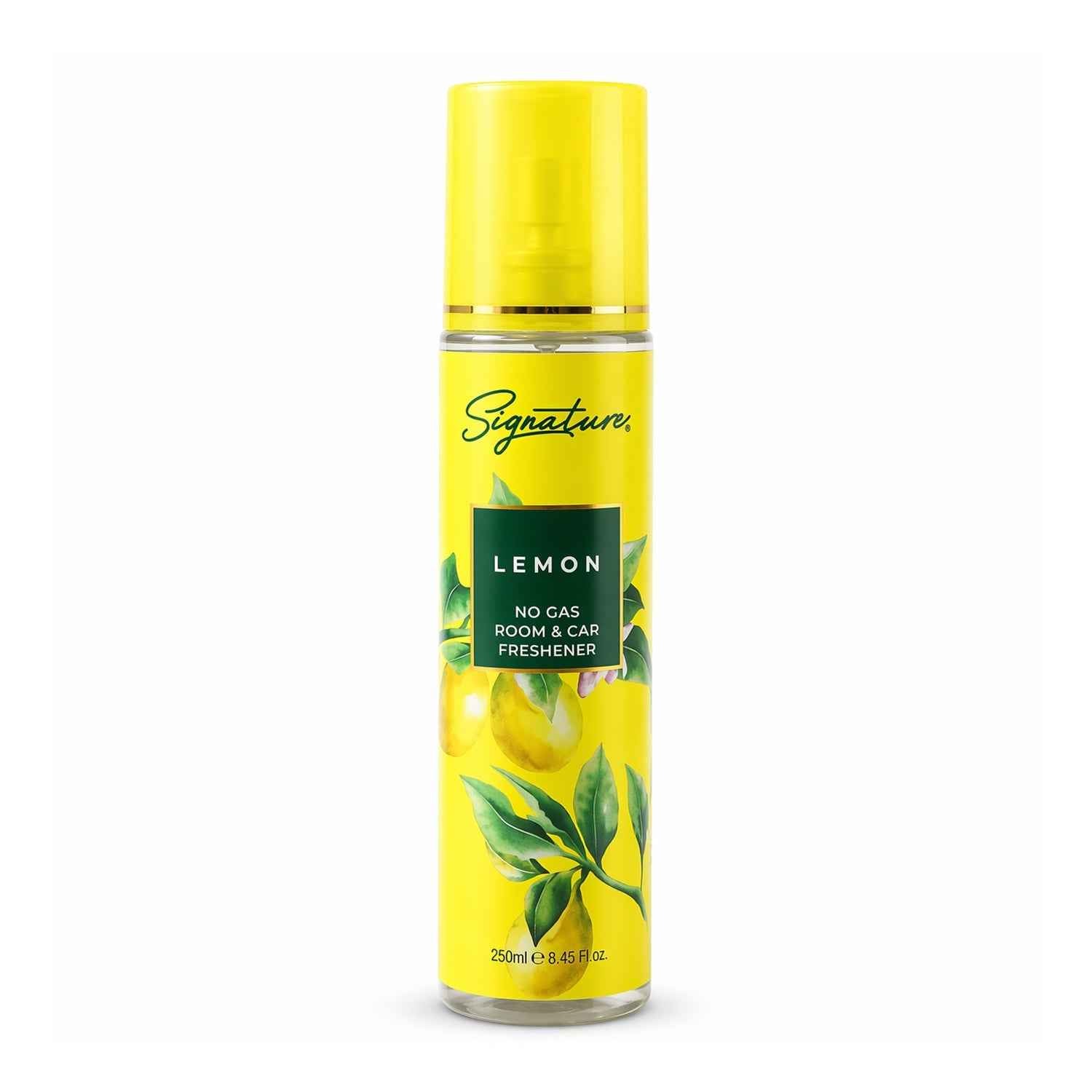 Lemon Room & Car Freshener Spray Ð Long-Lasting Citrus Fragrance