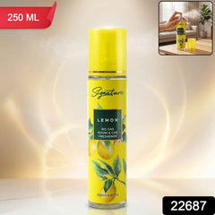 Lemon Room & Car Freshener Spray Ð Long-Lasting Citrus Fragrance