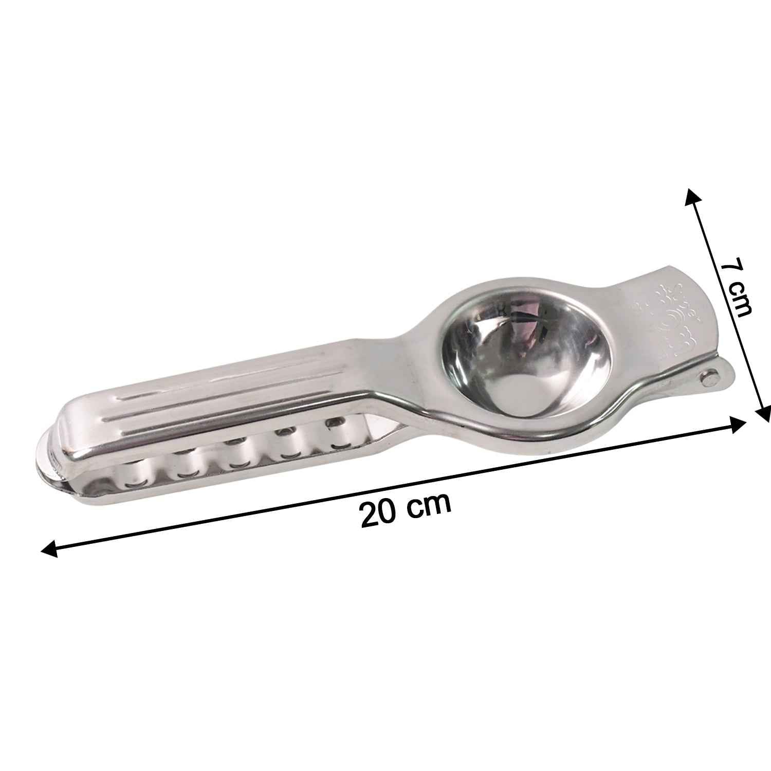 Stainless Steel Lemon Squeezer – 2-in-1 Juicer with Bottle Opener