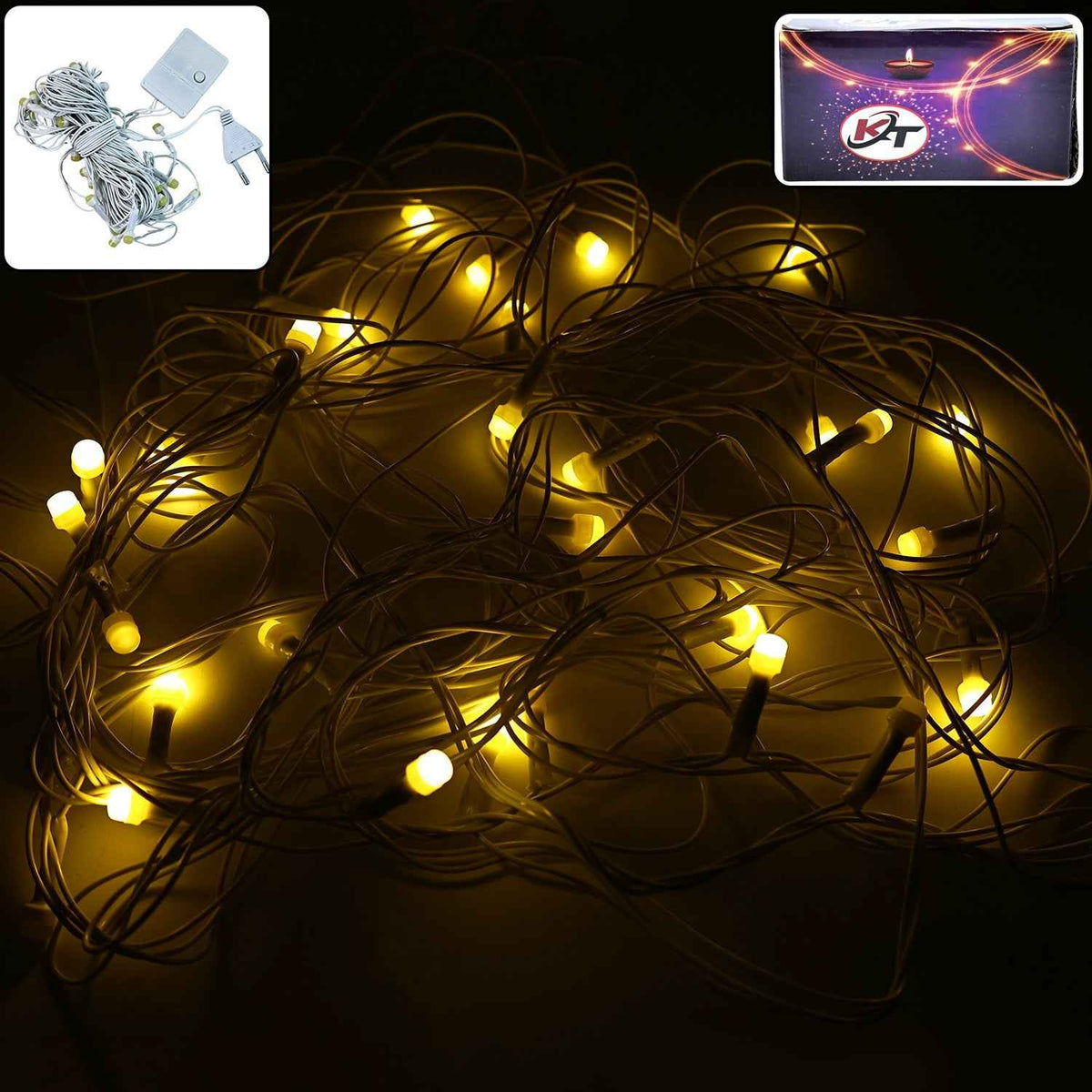 Warm LED String Lights – 8 Meter Decorative Fairy Light
