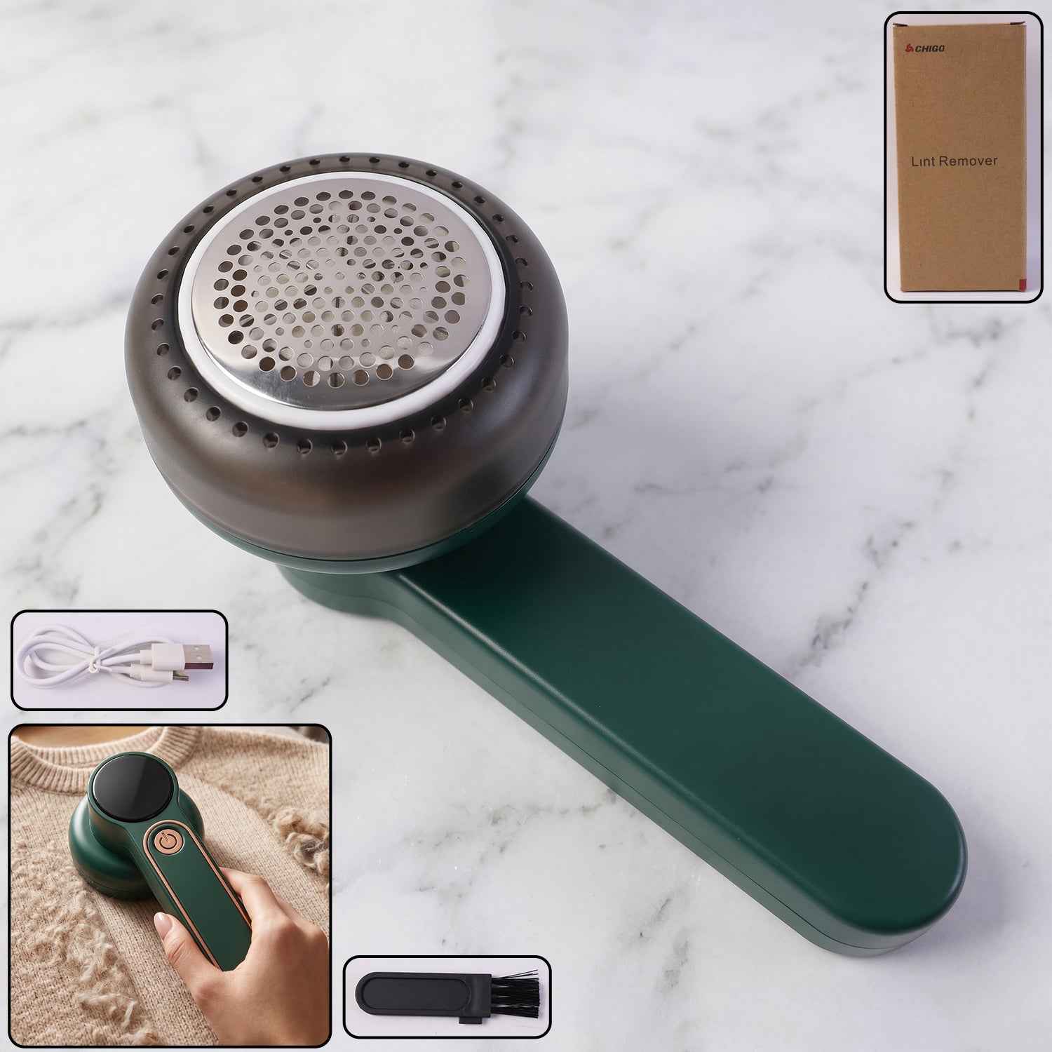 Rechargeable Electric Lint Remover Ð Easy Fabric & Clothing Care