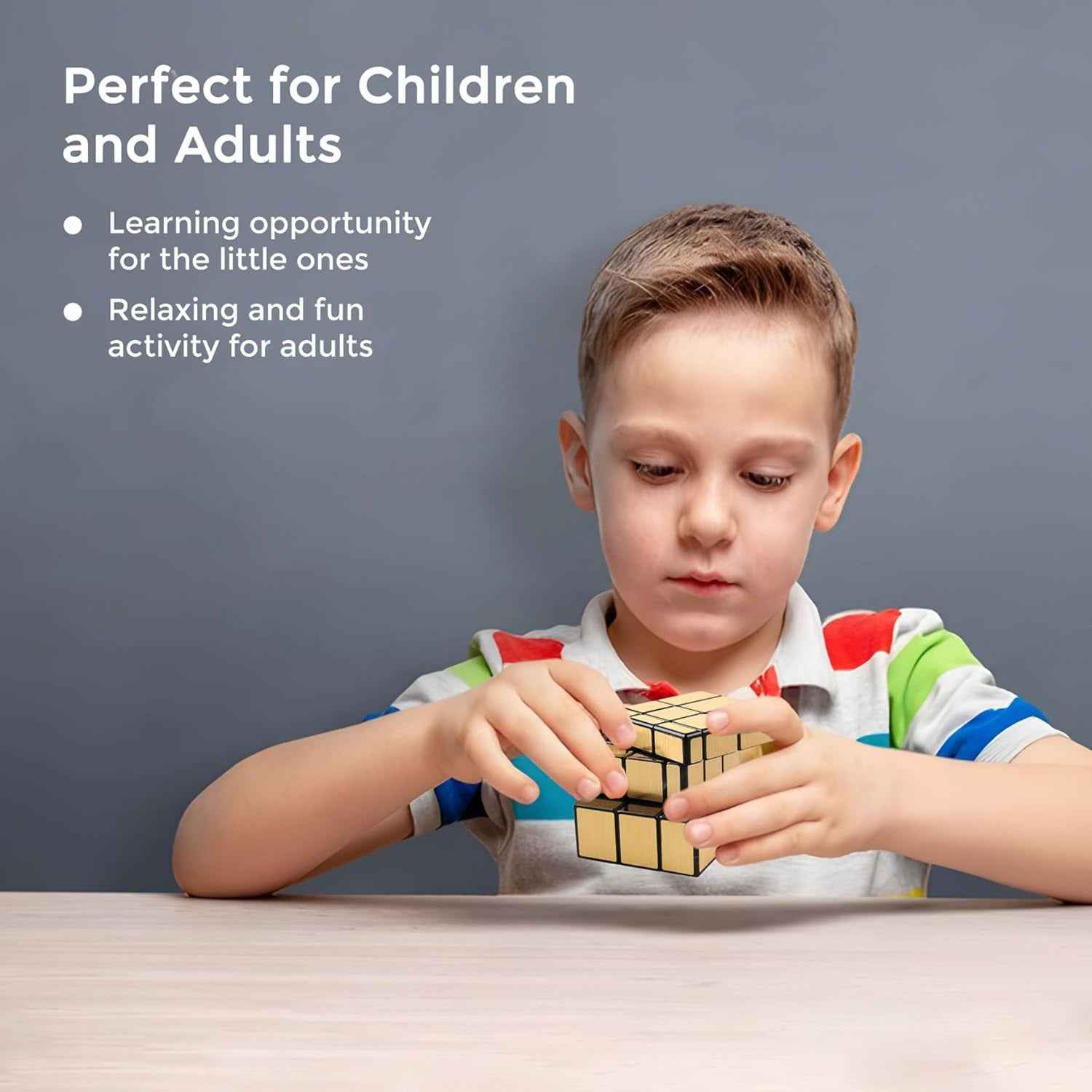Magic Puzzle Cube – Premium Brain Teaser for Skill Development