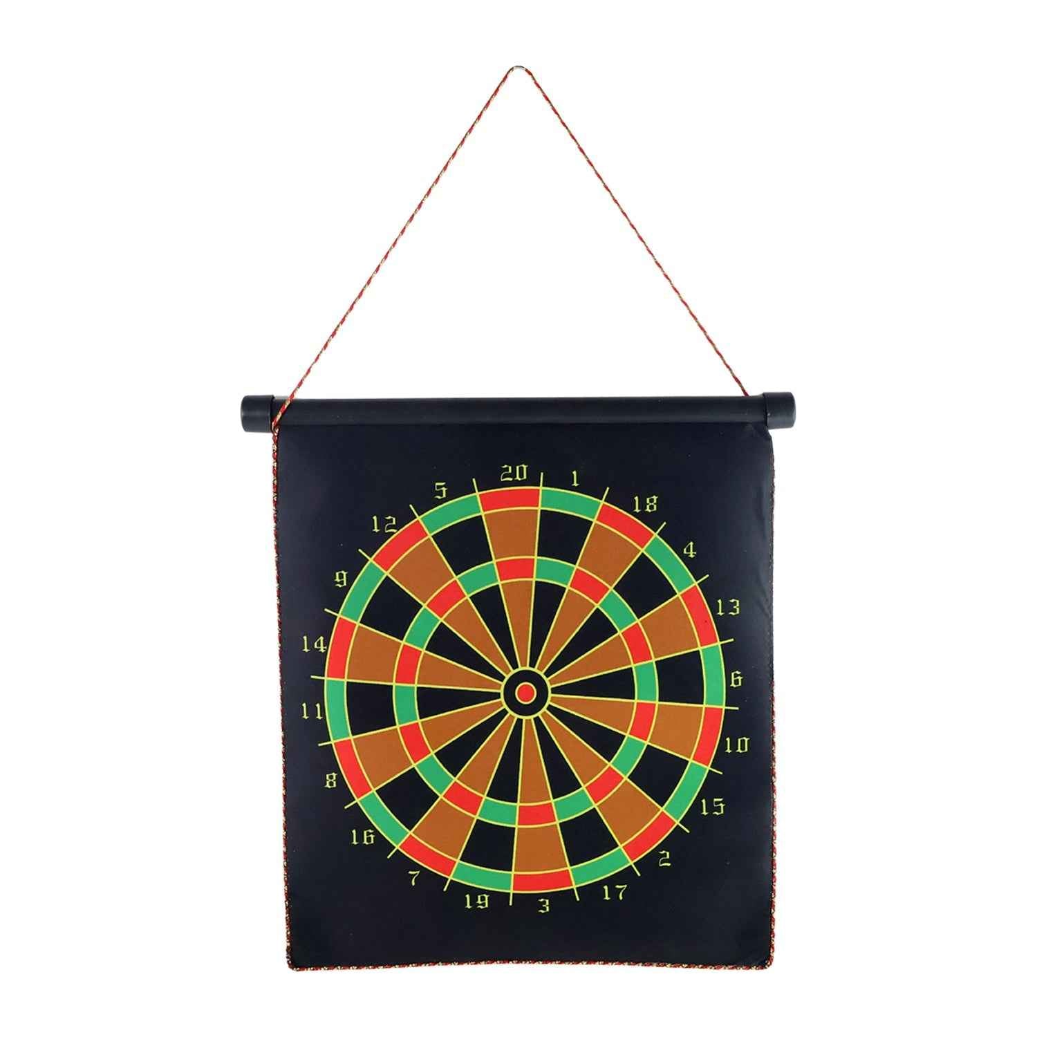 Magnetic Roll-Up Dartboard – Safe, Portable 12-Inch Set